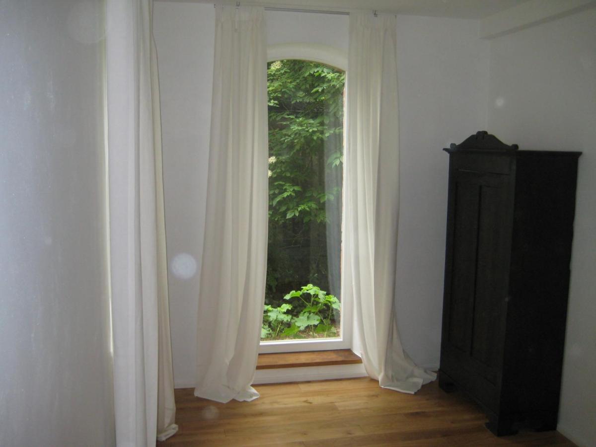 Kuhstall Mit Schick Geschendorf Bagian luar foto
