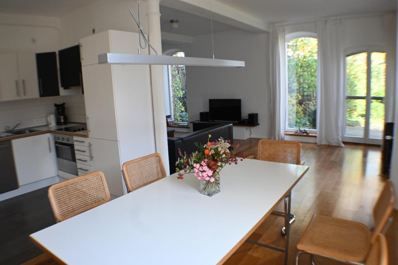 Kuhstall Mit Schick Geschendorf Bagian luar foto